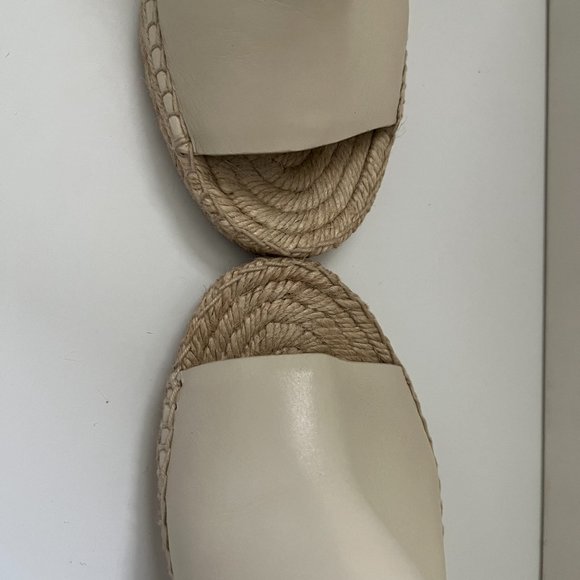 Céline Leather Espadrille Wedge Sandals, by Phoebe Philo - Picture 9 of 16